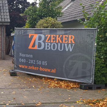 Bouwhekdoek - Zeker Bouw