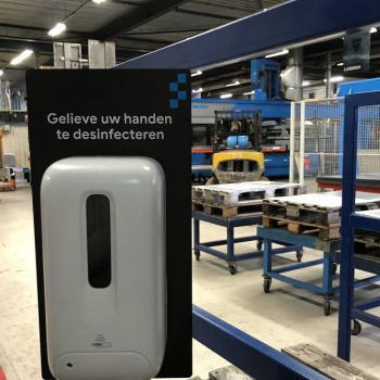 Desinfectiezuil - De Bruyn Metaal