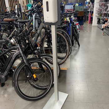 Desinfectiezuil - Tweewielerhuis Franssen