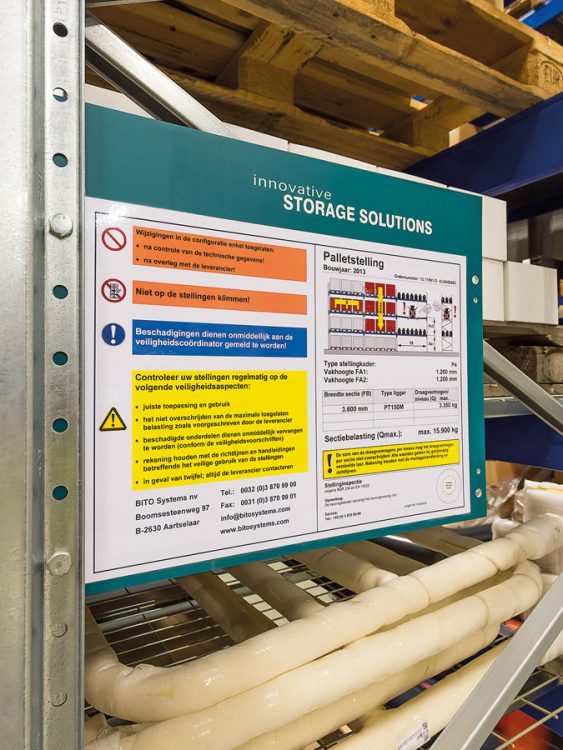 Magazijnborden - Veiligheidsborden