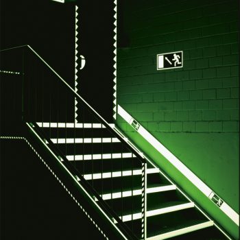 Nooduitgang - Glow in the dark