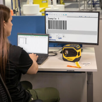 M511 labelprinter voor op kantoor