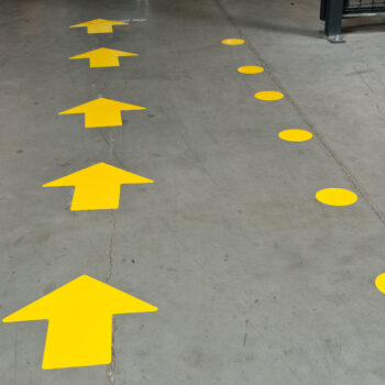 Vormstukken pijlen en stippen