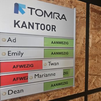 Aan- en afwezigheidsborden