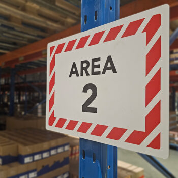 Areaborden - Warehouse signing