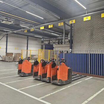 Scanborden- locatielabels die op lange afstand te scannen zijn