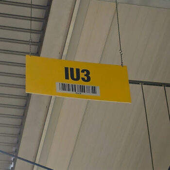 Lang afstand labels - Scanborden