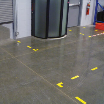 Vormstukken - vloermarkering